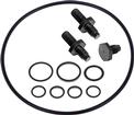 1962-2002 GM & Mopar; Saginaw Power Steering Pump Reservoir Installation Kit; Standard Finish