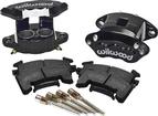 1978-92 GM Cars & Trucks Wilwood Black Powder Coated 2 Piston Front Caliper Kit