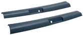 1978-81 Camaro, Firebird; T-Top Latch Moldings; Dark Blue; Pair