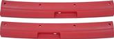 1978-81 Camaro, Firebird; T-Top Latch Moldings; Red; Pair