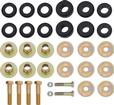 1967-81 GM; Polyurethane Body Mount Bushing Set; Black