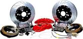 1982-92 F-body with Saginaw 10-Bolt Disc Baer Extreme+ 14" Rear Disc Brake Set with Red Calipers