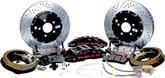 1955-57 Chevrolet Car with Stock Rear End Baer Extreme+ 14" Rear Disc Brake Set w/Black Calipers
