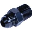 Derale Performance; Aluminum Fitting -8AN x 1/2 NPT Male