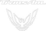 1993-02 Trans AM "Trans Am" with Bird Rear Panel Stencil