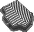 TH400 Low Profile Cast Aluminum Transmission Pan with Black Powder Coat Finish