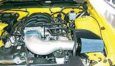 2005-09 Ford Mustang; GT/Bullitt; 4.6L; BBK Cold Air Intake Kit; Titanium Gray 