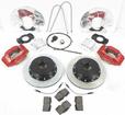 68-81 Red Powder Coated Fx4 Rear Disc Brake Set