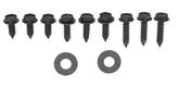 Heater Duct Mounting Hardware Set ; 1967-68 Camaro, Firebird 