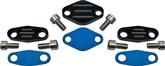 1998-00 Camaro, Firebird LS1; Exhaust Block-Off  Plate Kit; with Black Anodized Finish; w/Gaskets and Hardware