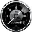 Auto Meter Prestige Series Black Diamond 3-3/8" 120 MPH Electric In Dash Speedometer