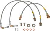 1994-97 F-Body with 4 Wheel Disc, with Traction Control Braided Steel Brake Flex Line Set