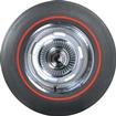14" x 7" Chevrolet Rally Wheel And Firestone Wide Oval Redline Tire Combo Set