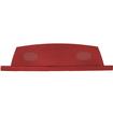 1967-68 Chevrolet Camaro; Seat Shelf Package Tray; w/ Speaker Cutouts; Mesh Covered Board; Red