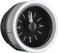 1955-56 Chevrolet  VLC Series Analog Clock with Black Alloy Face and Blue Illumination 