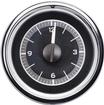 1955-56 Chevrolet  VLC Series Analog Clock with Black Alloy Face and White Illumination 