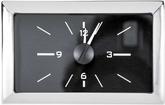 1957 Chevrolet VLC Series Analog Clock with Blackr Alloy Face and White Illumination