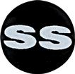 SS Logo Valve Stem Cap Set