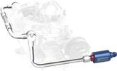 Edelbrock Thunder Series Dual Feed Fuel Line with Blue Filter