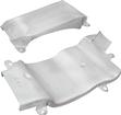 1969-72 Firebird, GTO, Lemans; Intake Manifold Crossover Heat Shield;  400, 455; 2 Piece Set