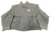Large Black and Sand Gear Clipper Jacket