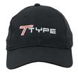 T Type Black Adjustable Cap
