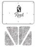 1973-77 Buick Regal; AcoustiHOOD Under Hood Insulation & Cover Kit; Regal Crest Logo
