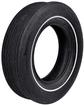 F70/15 Goodyear 2 Ply Nylon(NF) Tire with Speedway Wide Tread and .350 White Stripe - O.E. 1968-69 C