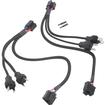 Splitters; Quad Low / Quad High Harness; H4M > H4F/H4F; Pair