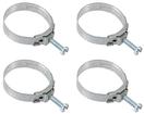 1964-68 Ford Mustang; 260/289/302/351; Radiator Hose Band Clamp Set; 4 Pieces