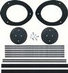 1965-68 Impala, Caprice, Camaro, Firebird; Dash Fresh Air Duct Seal Set; w/Astro Ventilation; OER