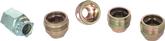 7/16"-20; Wheel Lock Kit; Under Hub Cap; With Key; Set of 4