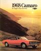 1968 Camaro Sales Brochure