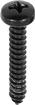 Tapping Screw; #8 x 1"; Phillips Pan Head; A/AB; Black Oxide