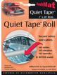 Hushmat Black Quiet Tape - 1" X 20' Roll