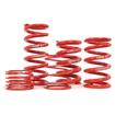 H&R 2.5" I.D. Race Coilover Spring; 275 lbs./in. Rate; 12 in. Length; 2.50 in. I.D.; Red Powdercoated