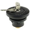 Locking Fuel Cap; With Keys; Black