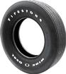 D70 x 14 Firestone Wide Oval Raised White Letter Tire