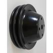 1969-87 Chevrolet; Water Pump Pulley; Small Block; Long Pump; Double Groove; 6.3" O.D.; Black