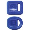 1969-85 GM; Key Covers for Ignition & Trunk; with GM Logo; Blue