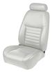 1999 Mustang GT Convertible Sport Seat Full Set Leather Upholstery - Oxford White