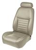 2000 Mustang GT Coupe Sport Seat Full Set Leather Upholstery - Medium Parchment