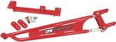 1993-2002 GM F-Body W/ Stock Kooks LH - Tunnel Mounted Short Torque Arm (W/O Driveshaft Loop) - Red